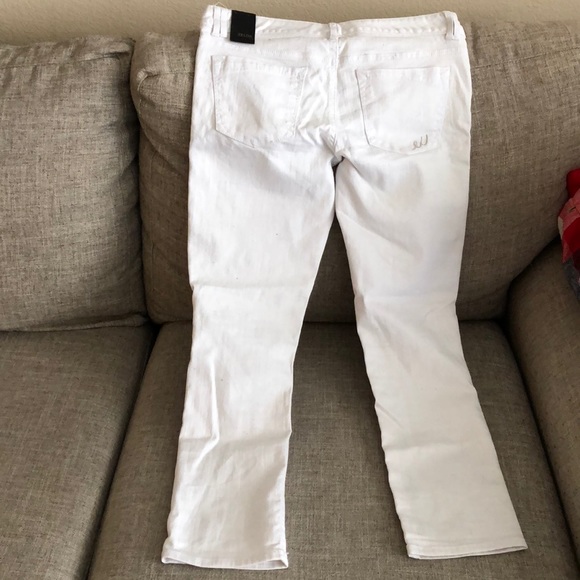 Express White Crop Zelda Jean Leggings NWT - Picture 4 of 6